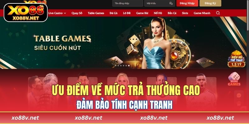 Ưu điểm về mức trả thưởng cao đảm bảo tính cạnh tranh