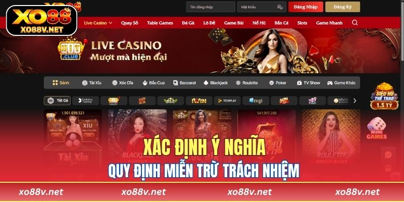 Xác định ý nghĩa quy định miễn trừ trách nhiệm