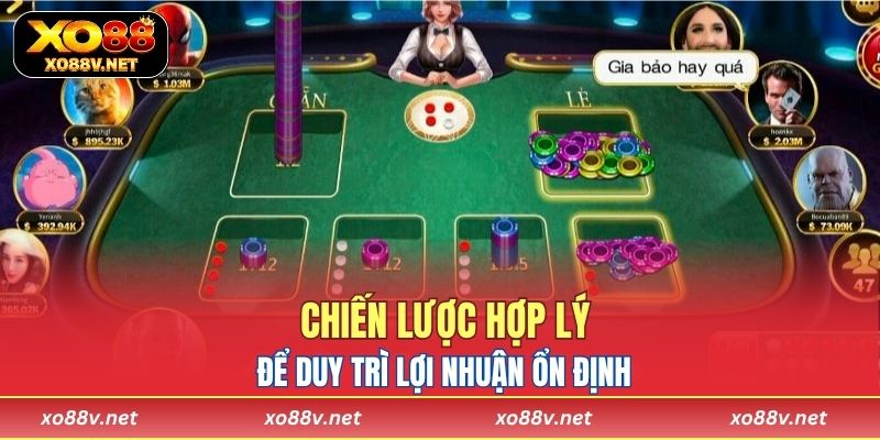Người chơi cần chiến lược hợp lý để duy trì lợi nhuận ổn định