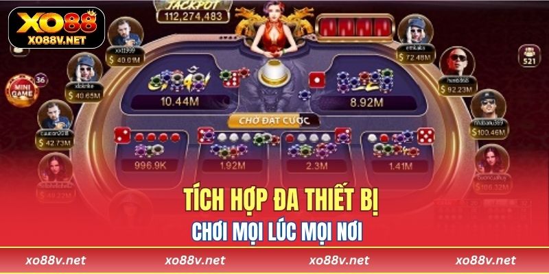 Nền tảng XO88 tích hợp đa thiết bị, chơi mọi lúc mọi nơi